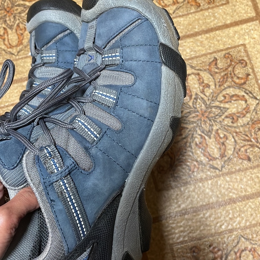 COPY - COPY - KEEN LEATHER UPPER BLUE BOOTS for women size 8 - Picture 7 of 8